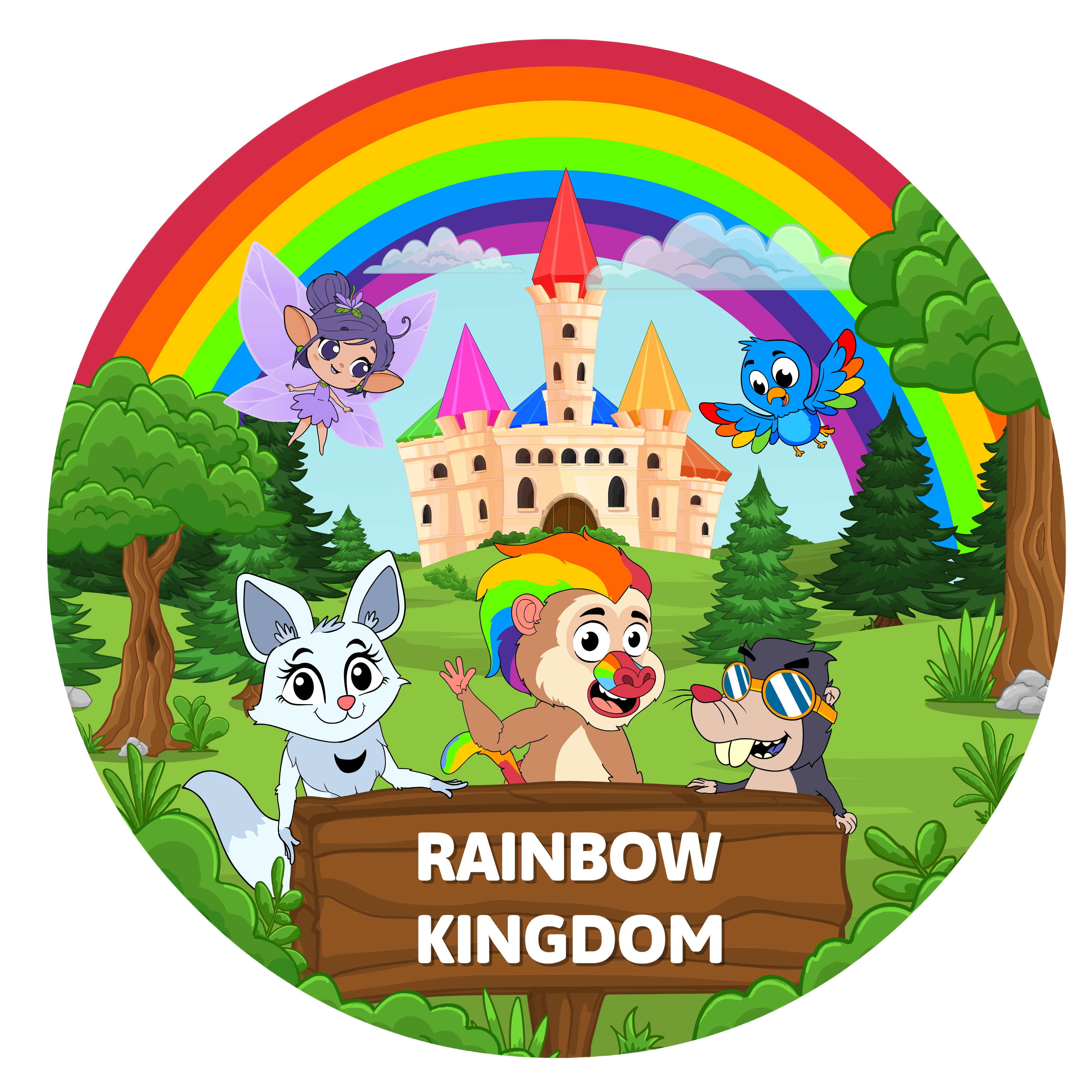 Rainbow Kingdom logo